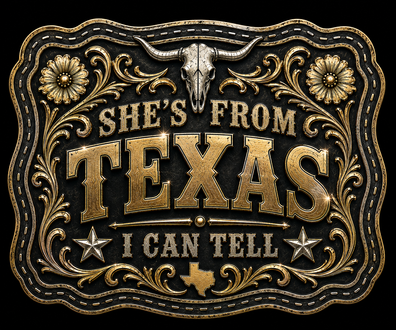 She’s From Texas, I Can Tell | Women’s Western Graphic Tee