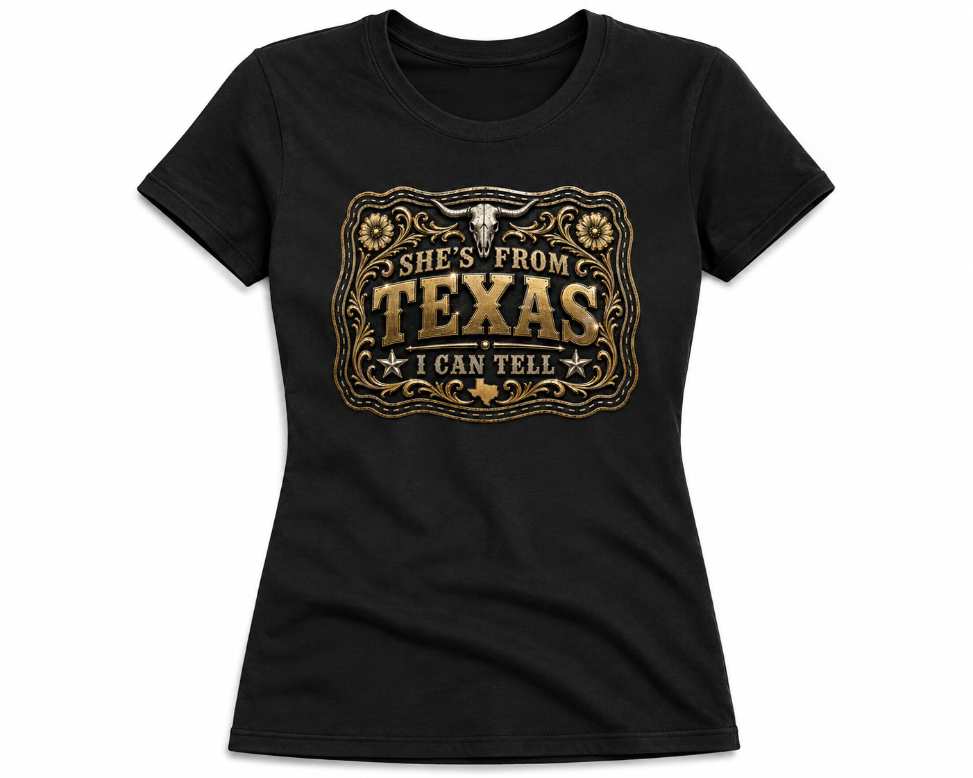 She’s From Texas, I Can Tell | Women’s Western Graphic Tee